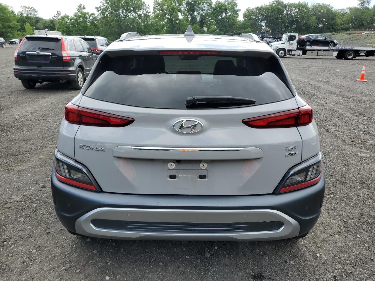 2022 Hyundai Kona Limited VIN: KM8K5CA39NU853030 Lot: 63623275
