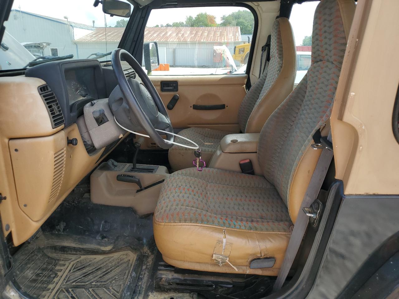 1997 Jeep Wrangler / Tj Se VIN: 1J4FY29P9VP498464 Lot: 63627205