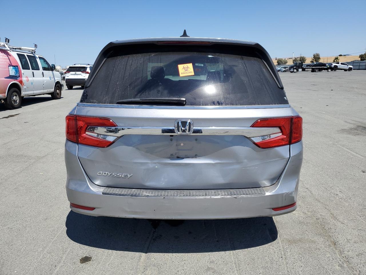 2018 Honda Odyssey Exl VIN: 5FNRL6H72JB062716 Lot: 65366265