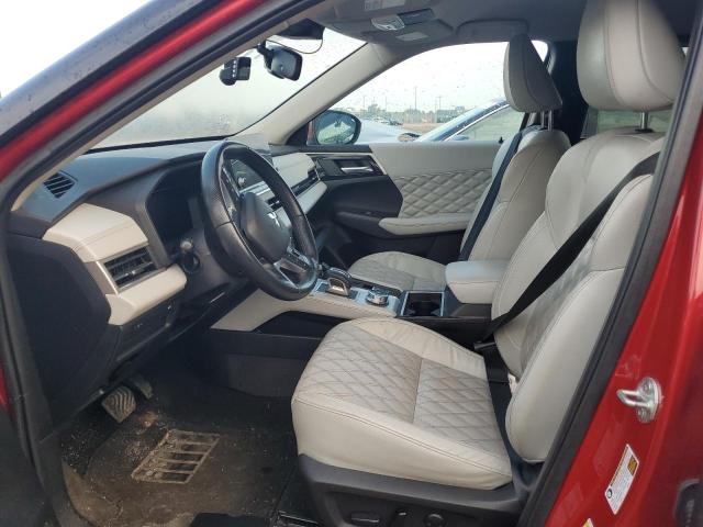  MITSUBISHI OUTLANDER 2022 Czerwony