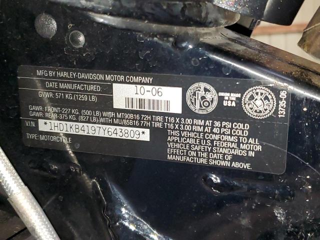 2007 HARLEY-DAVIDSON FLHX   
