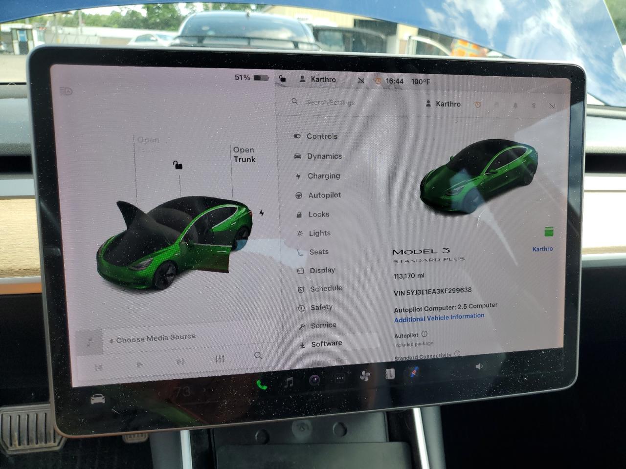 2019 Tesla Model 3 VIN: 5YJ3E1EA3KF299638 Lot: 64095665