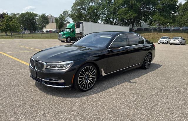 Sedans BMW 7 SERIES 2016 Czarny