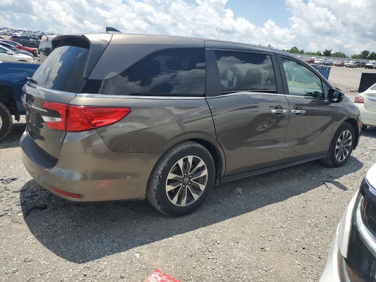 2022 Honda Odyssey Exl VIN: 5FNRL6H70NB010555 Lot: 65074205