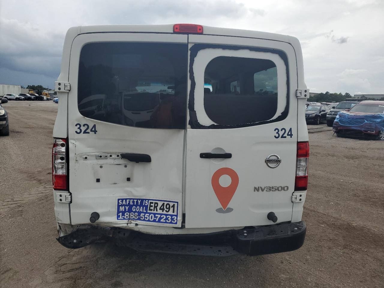 2019 Nissan Nv 3500 VIN: 5BZBF0AA0KN850117 Lot: 61819945