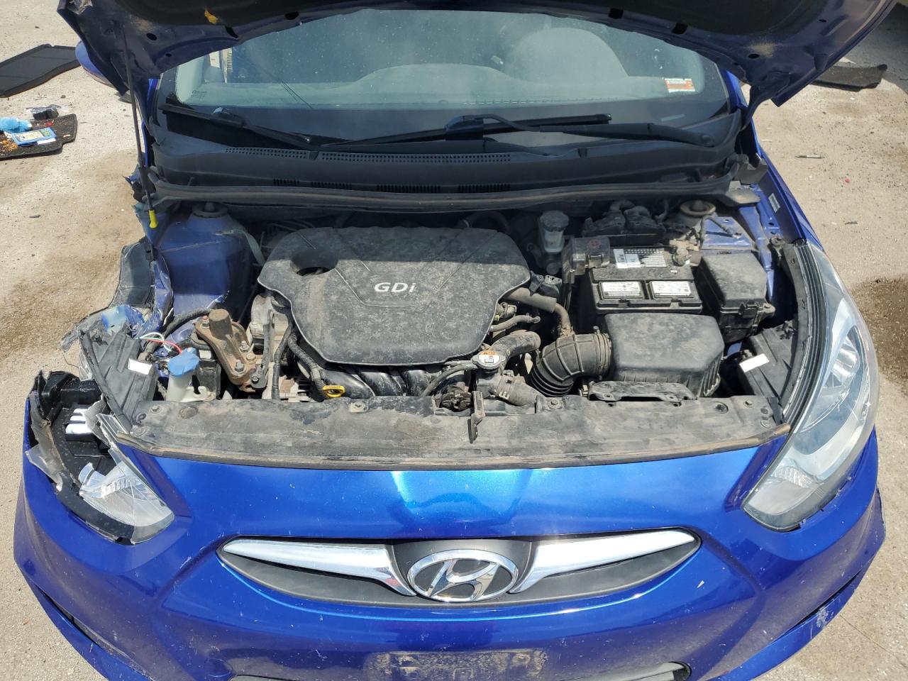 2013 Hyundai Accent Gls VIN: KMHCU5AE0DU109612 Lot: 64061765