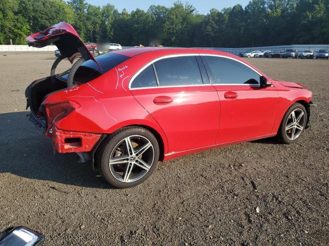  MERCEDES-BENZ A-CLASS 2019 Красный