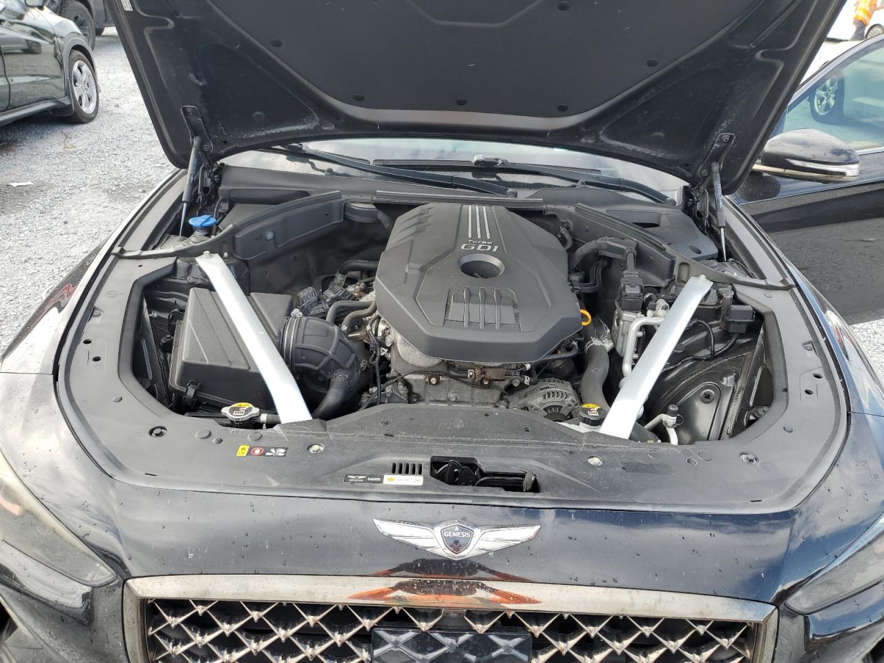 2019 Genesis G70 Prestige VIN: KMTG44LA1KU022679 Lot: 62816835