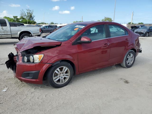  CHEVROLET SONIC 2012 Red