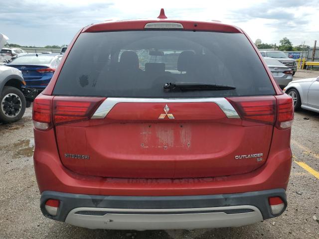  MITSUBISHI OUTLANDER 2019 Czerwony