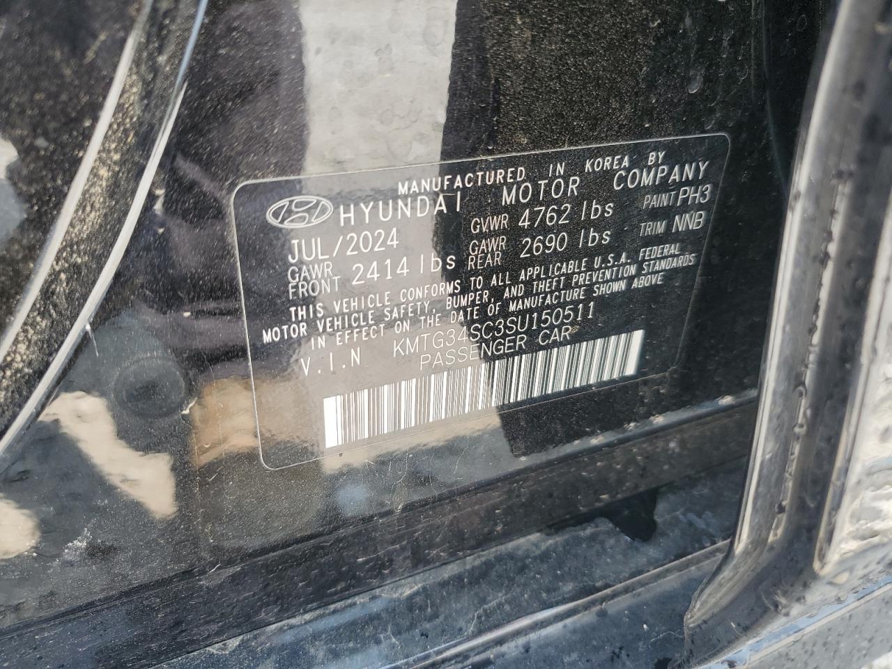 2025 Genesis G70 Base VIN: KMTG34SC3SU150511 Lot: 64469965