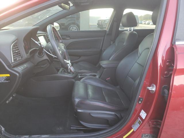  HYUNDAI ELANTRA 2018 Red