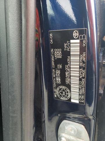2008 TOYOTA YARIS   