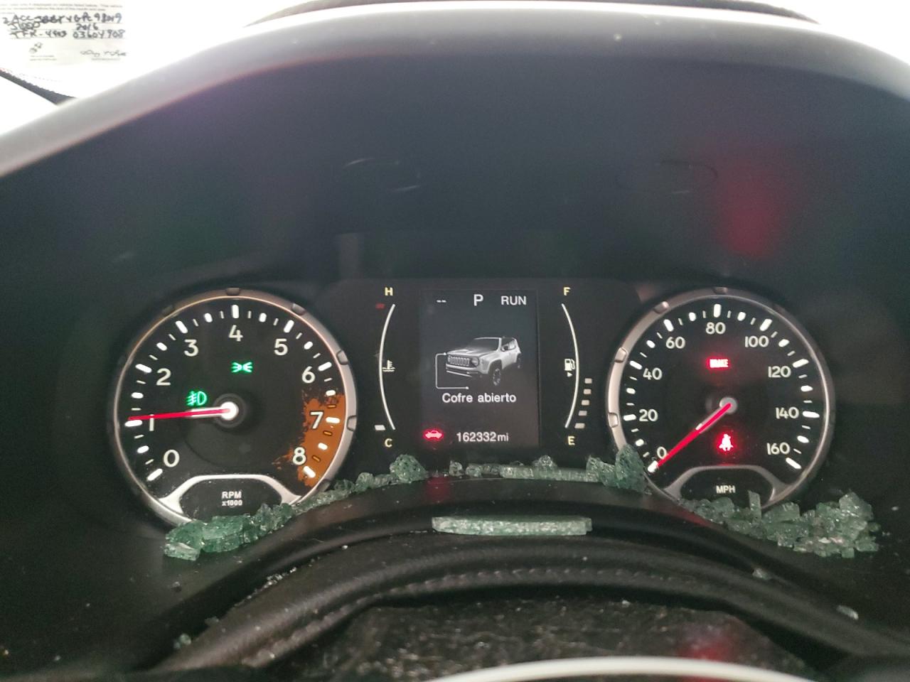 2016 Jeep Renegade Latitude VIN: ZACCJBBT4GPC98019 Lot: 68318535