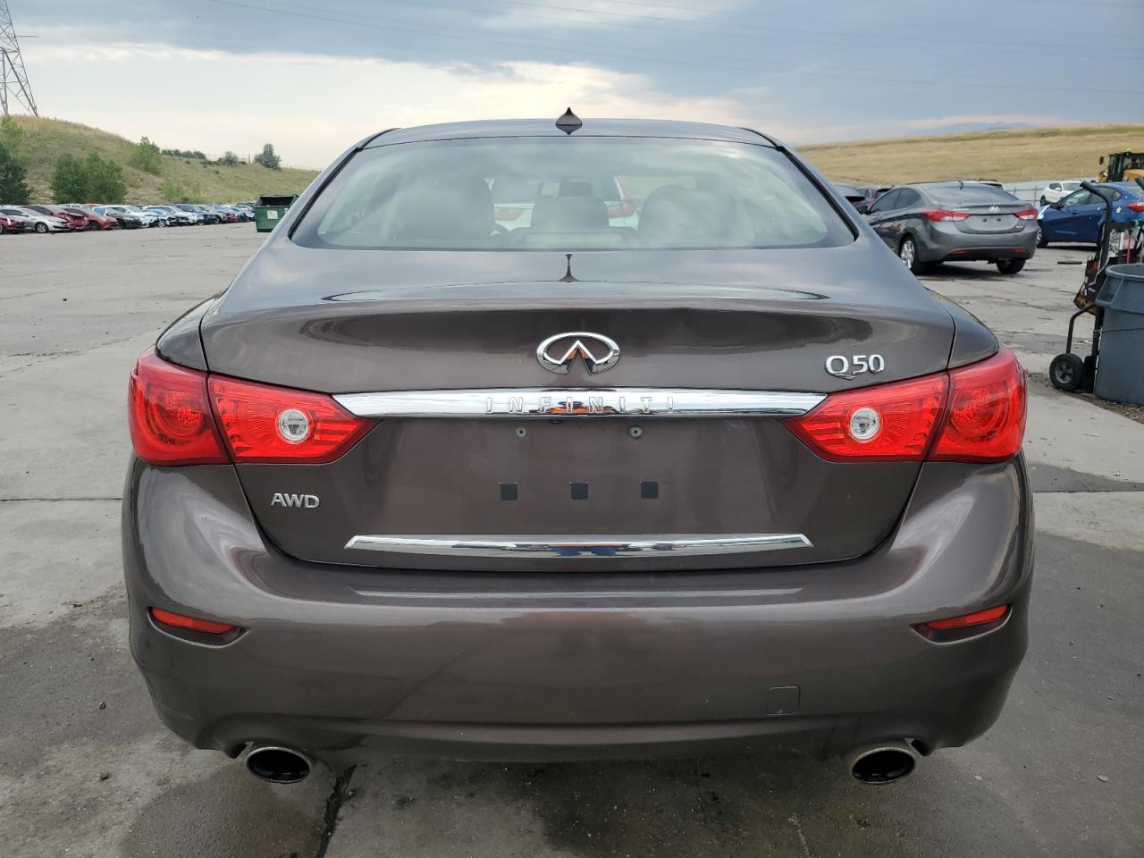 2016 Infiniti Q50 Base VIN: JN1CV7AR4GM250125 Lot: 64589475