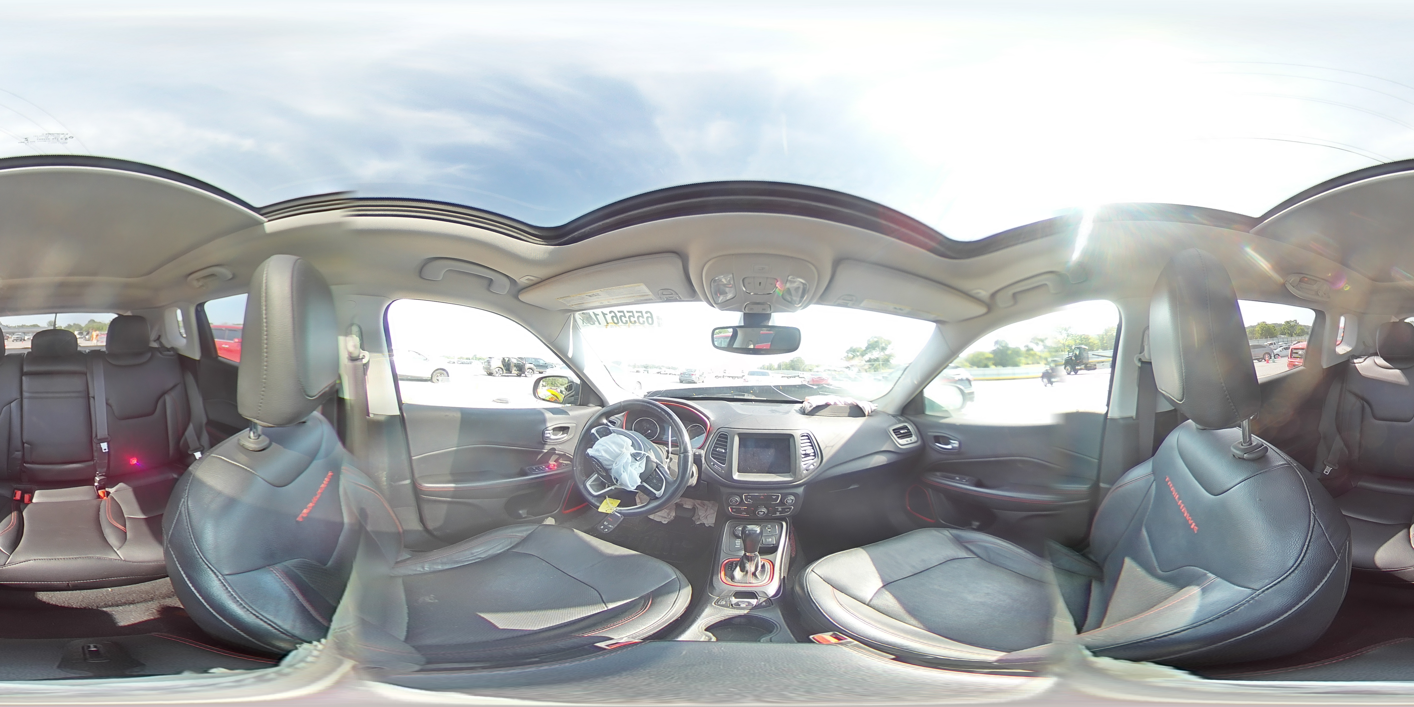 2017 Jeep Compass Trailhawk VIN: 3C4NJDDB6HT641433 Lot: 65556115