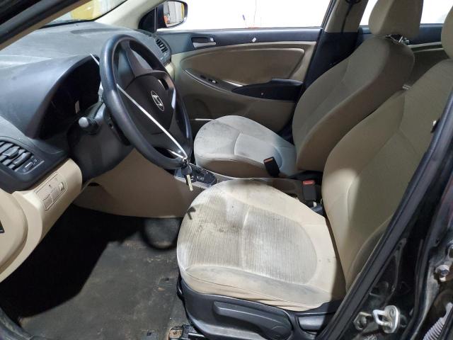  HYUNDAI ACCENT 2016 Czarny