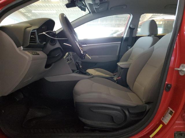  HYUNDAI ELANTRA 2020 Red