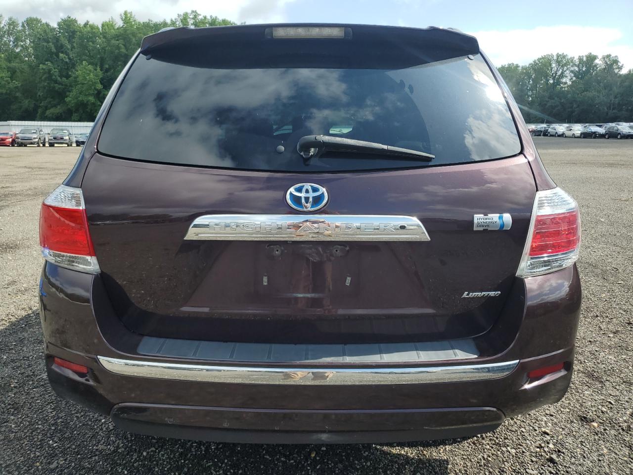2012 Toyota Highlander Hybrid Limited VIN: JTEDC3EH2C2009294 Lot: 64008305
