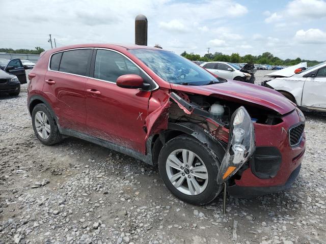  KIA SPORTAGE 2018 Красный