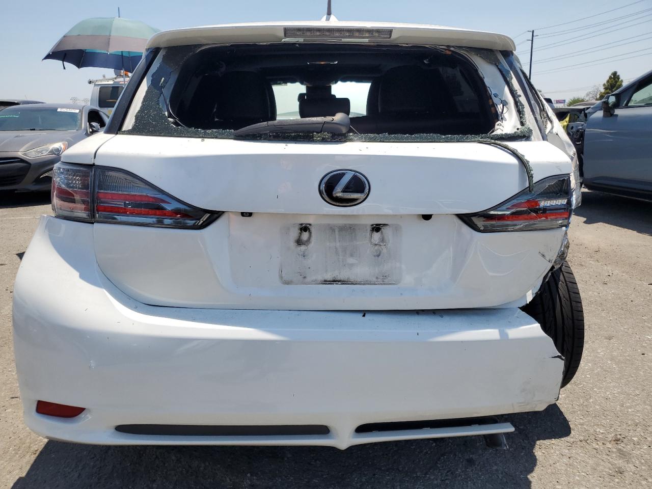 2012 Lexus Ct 200 VIN: JTHKD5BH9C2091516 Lot: 65187105