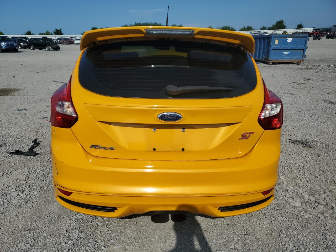 2013 Ford Focus St VIN: 1FADP3L99DL163250 Lot: 65317695
