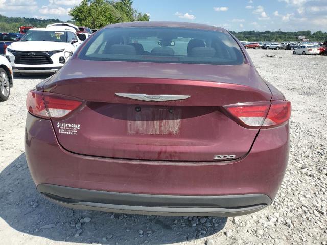  CHRYSLER 200 2015 Burgundy