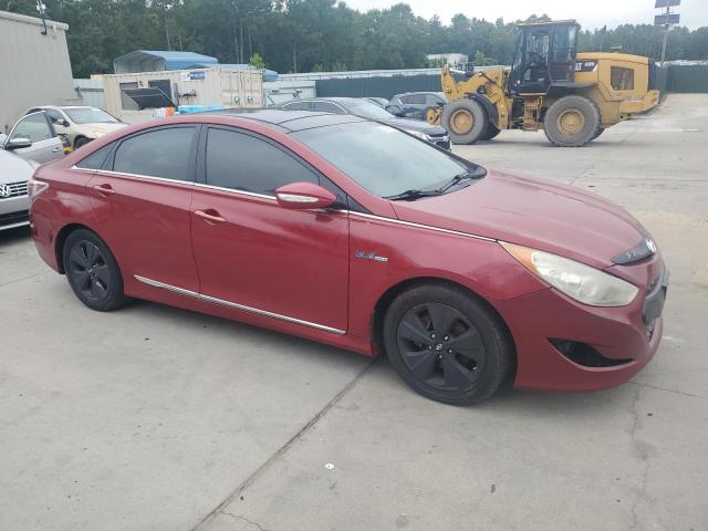  HYUNDAI SONATA 2012 Бургунди