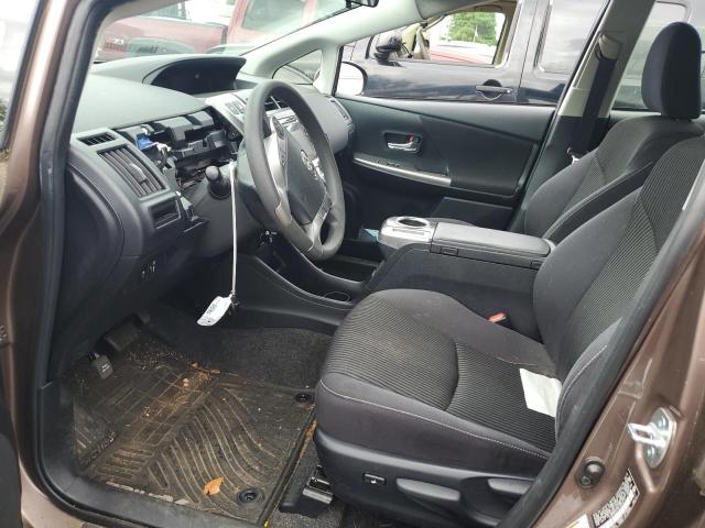  TOYOTA PRIUS 2016 Brown