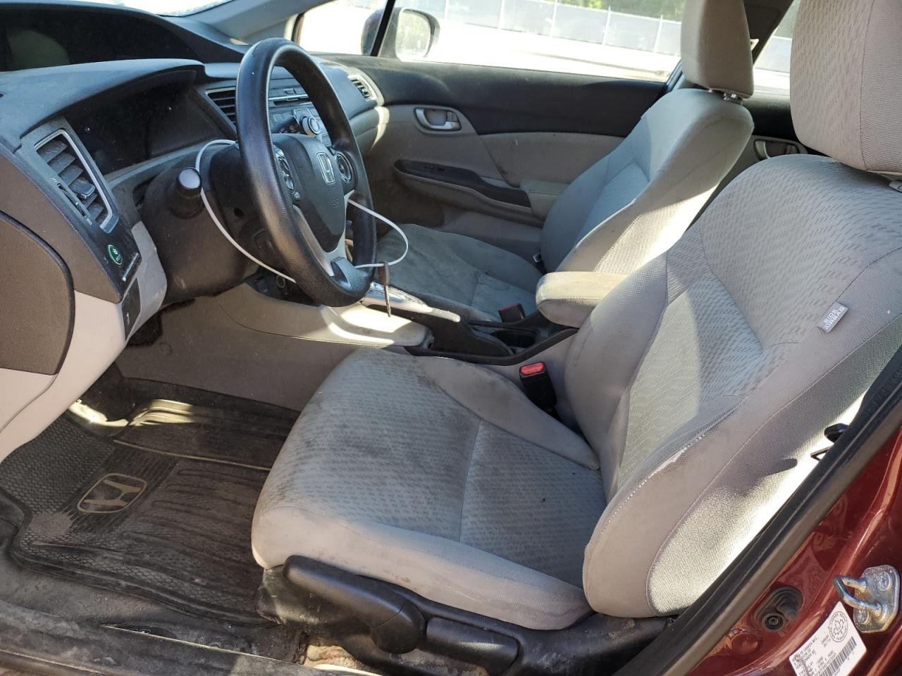 2014 Honda Civic Lx VIN: 2HGFB2F4XEH025549 Lot: 65373135