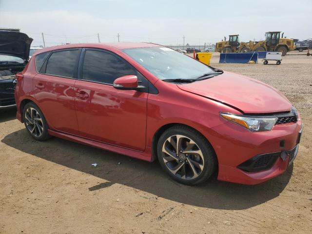  TOYOTA COROLLA 2017 Czerwony