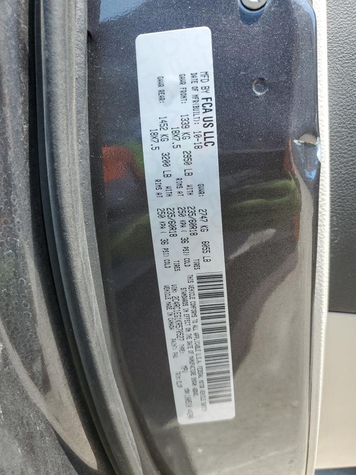 2019 Chrysler Pacifica Touring L Plus VIN: 2C4RC1EG1KR570527 Lot: 64864105