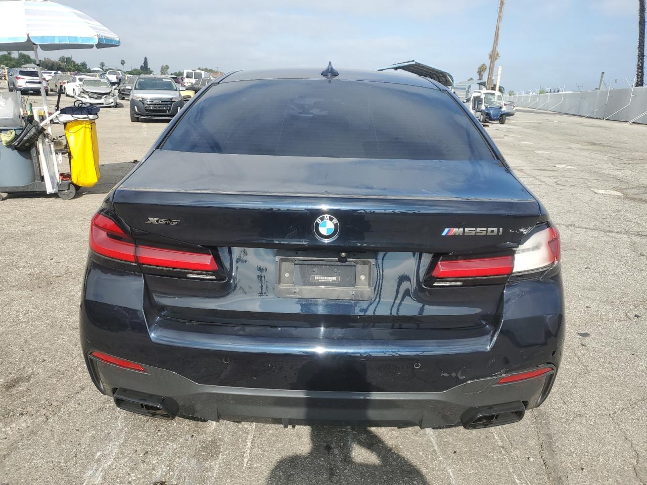 2021 BMW M550Xi VIN: WBA13BK05MCF75185 Lot: 66340815