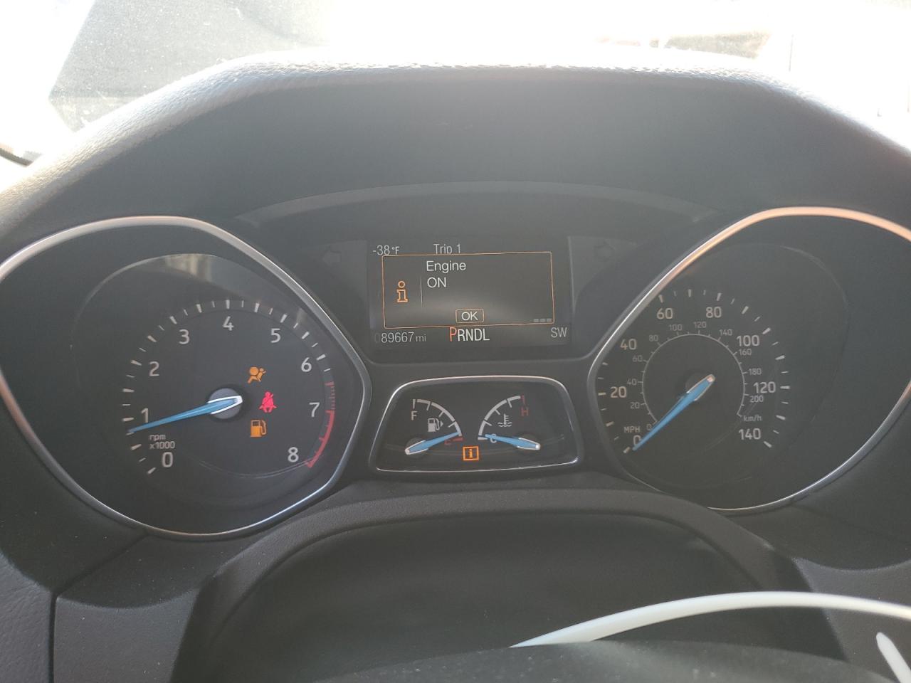 2015 Ford Focus Se VIN: 1FADP3F2XFL287500 Lot: 66346495