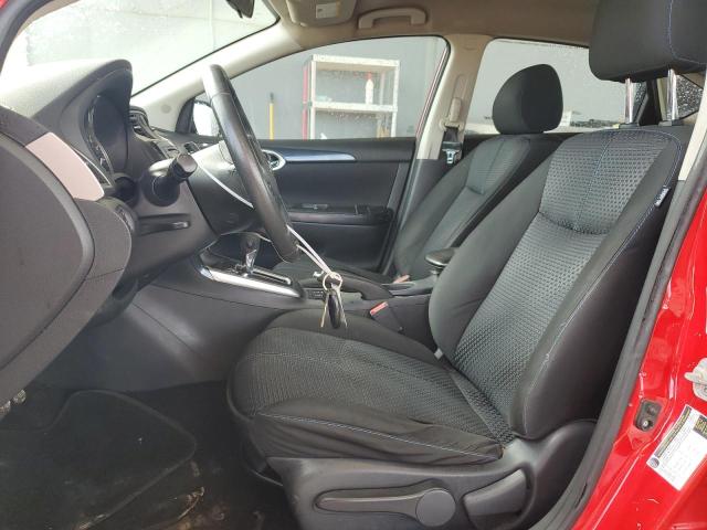 Sedans NISSAN SENTRA 2016 Red