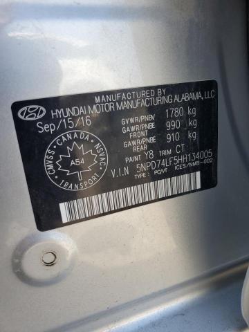 2017 HYUNDAI ELANTRA SE  