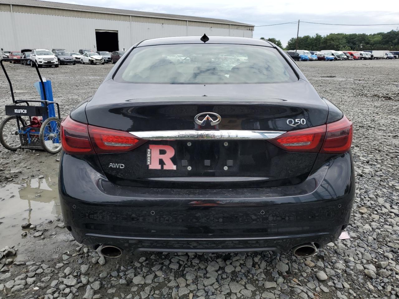 2021 Infiniti Q50 Luxe VIN: JN1EV7BR8MM754180 Lot: 64257305