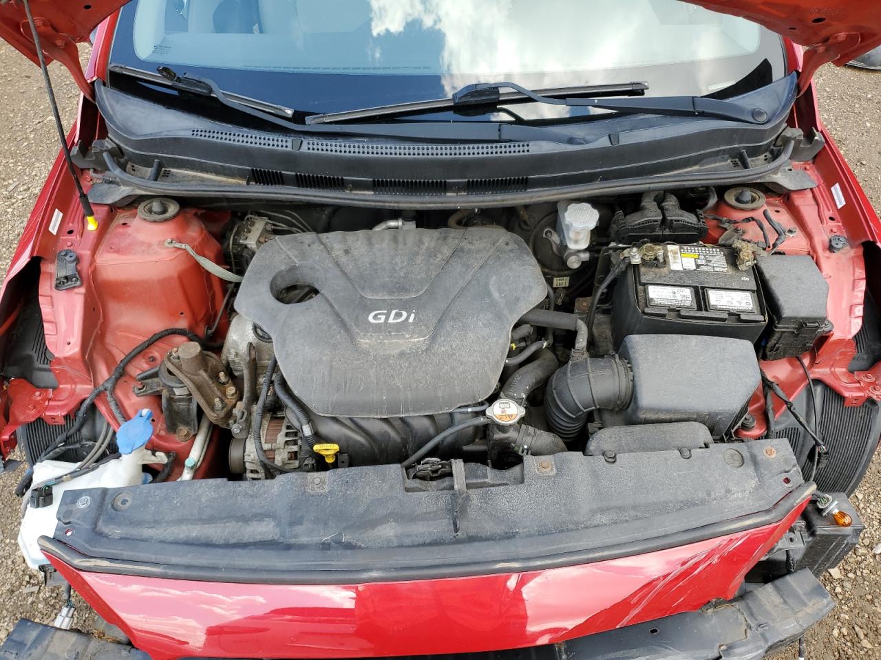 2013 Hyundai Accent Gls VIN: KMHCU5AE4DU084956 Lot: 62989355