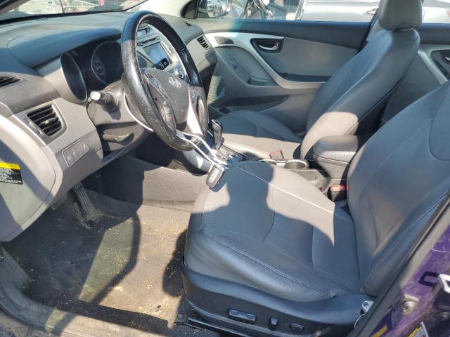  HYUNDAI ELANTRA 2013 Granatowy