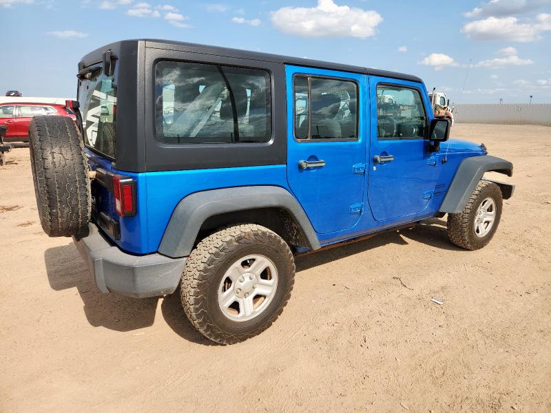  JEEP WRANGLER 2016 Синий
