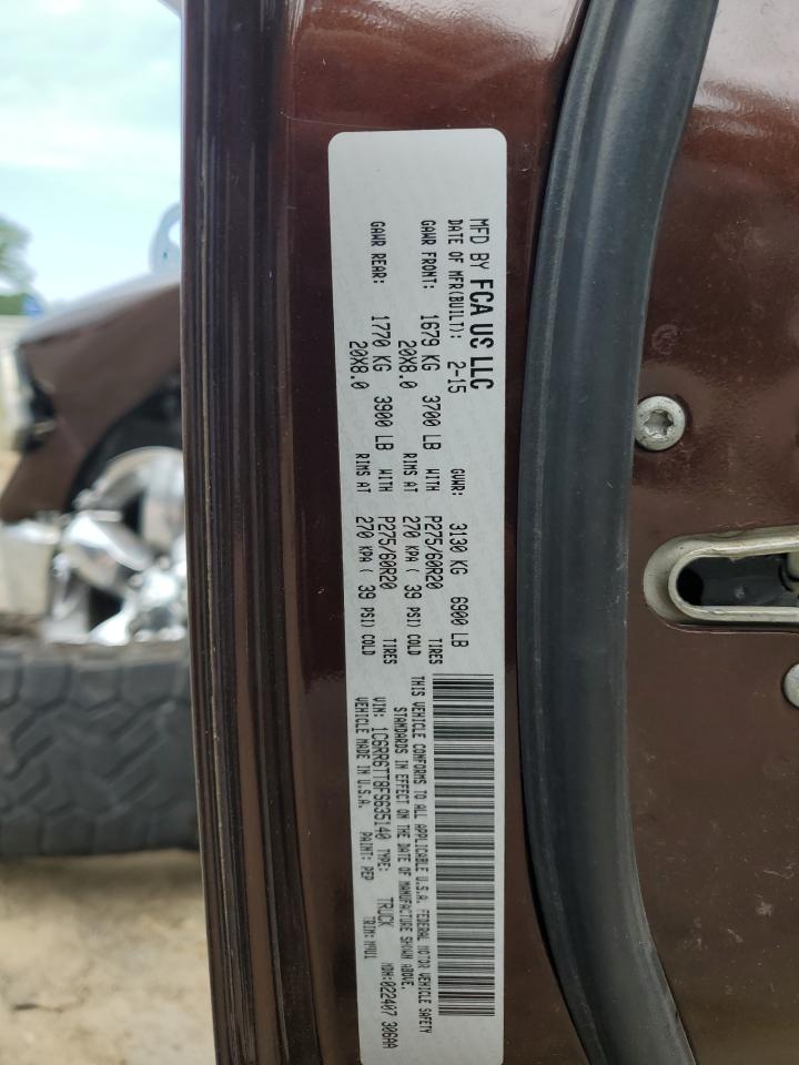 2015 Ram 1500 Slt VIN: 1C6RR6TT8FS635140 Lot: 66865245