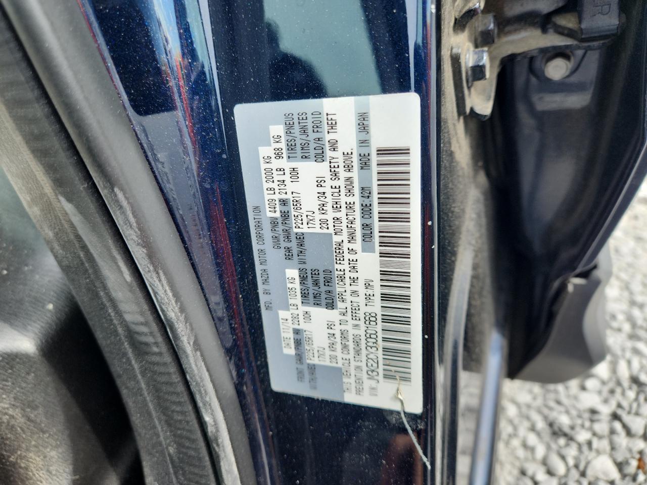 2016 Mazda Cx-5 Touring VIN: JM3KE2CY3G0601668 Lot: 64549085