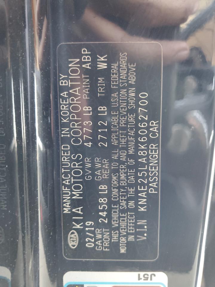 2019 Kia Stinger Premium VIN: KNAE25LA8K6062700 Lot: 63515265