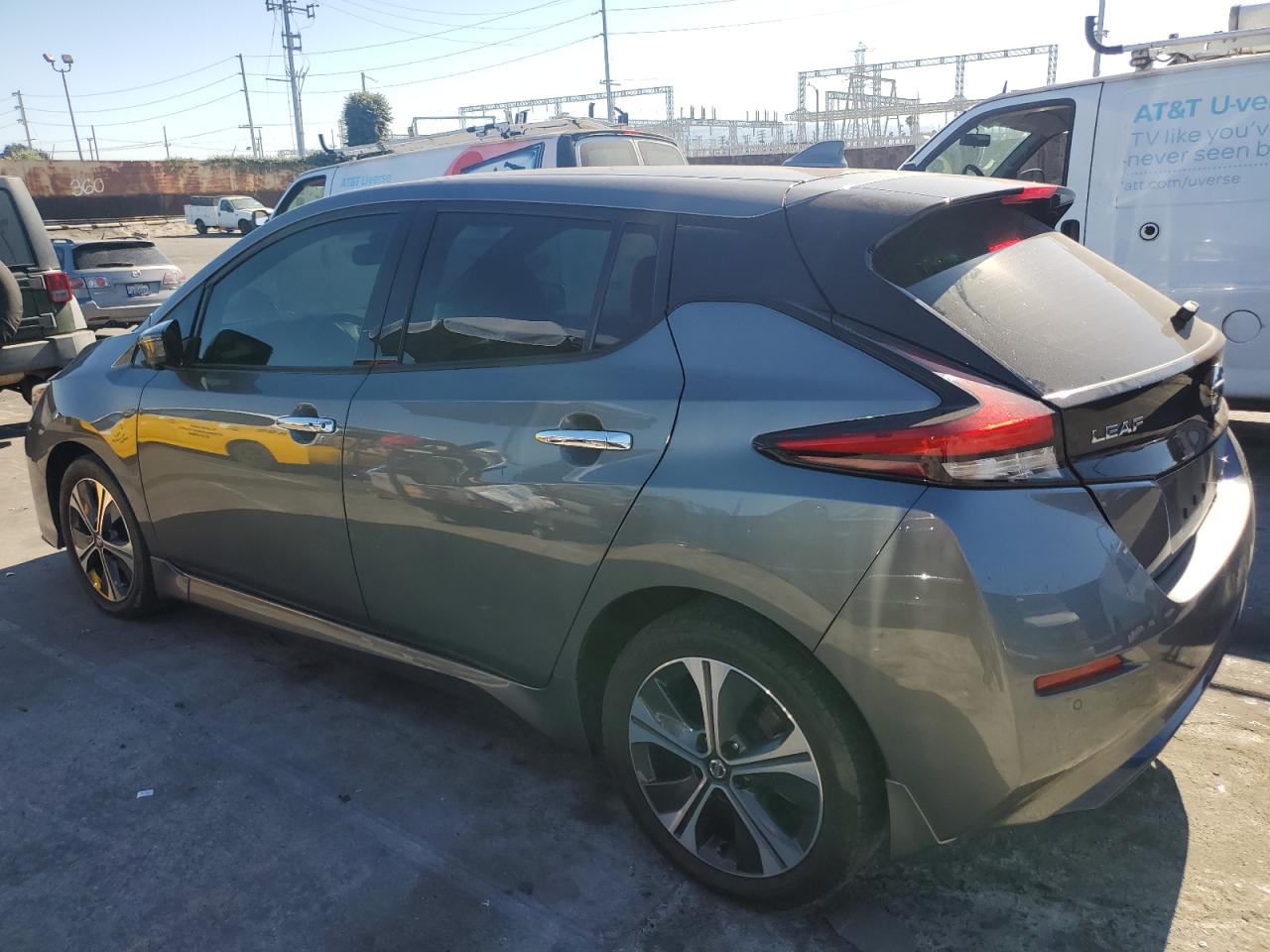 2020 Nissan Leaf Sl Plus VIN: 1N4BZ1DPXLC304876 Lot: 66635185