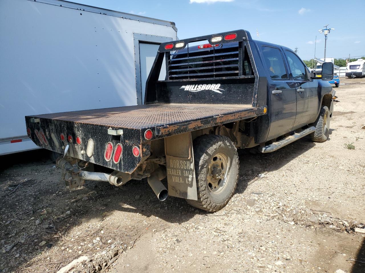 2010 Chevrolet Silverado K2500 Heavy Duty Lt blue other diesel 1GC4KXB63AF129080 photo #4