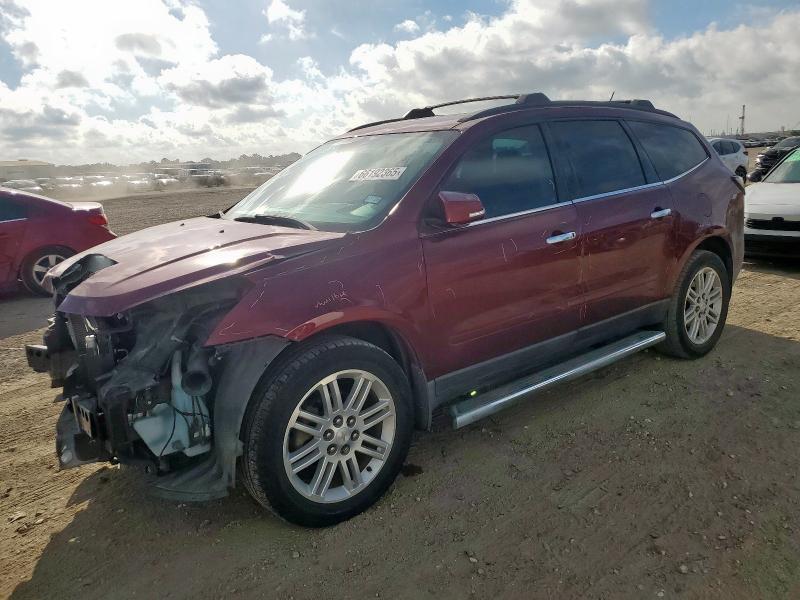  CHEVROLET TRAVERSE 2015 Bordowy