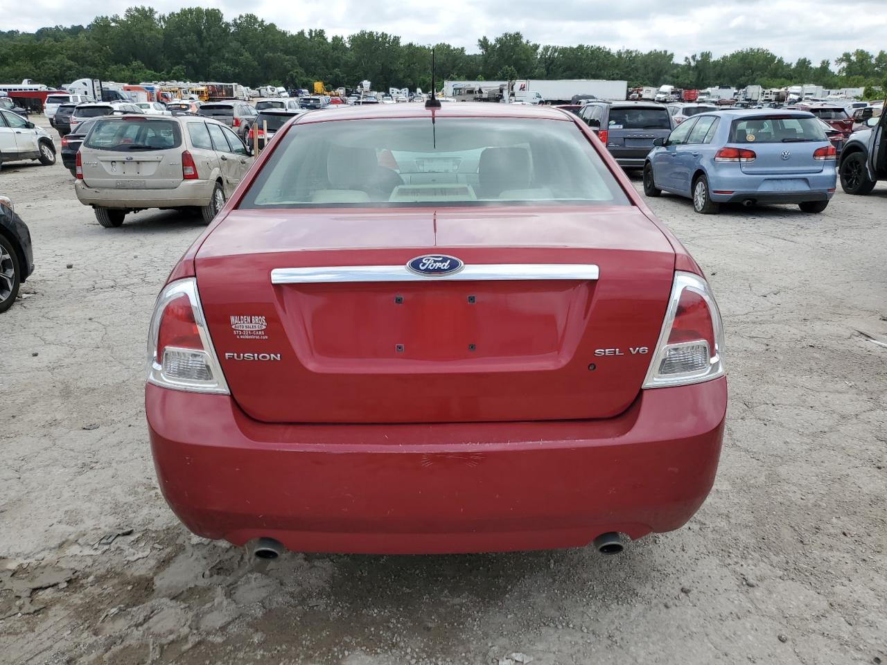 2008 Ford Fusion Sel VIN: 3FAHP08108R211437 Lot: 65609605