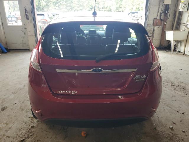  FORD FIESTA 2014 Czerwony