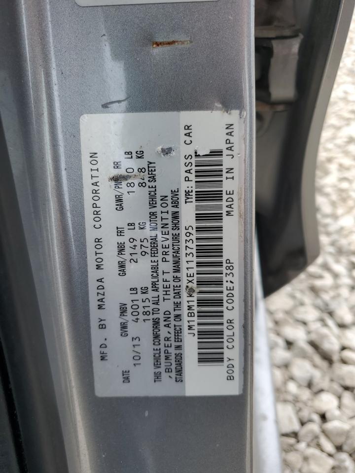 2014 Mazda 3 Sport VIN: JM1BM1K7XE1137395 Lot: 63806035