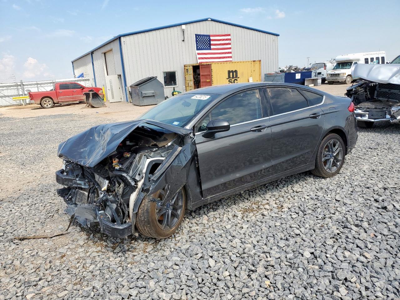 2018 Ford Fusion Se VIN: 3FA6P0HD0JR143177 Lot: 64238215